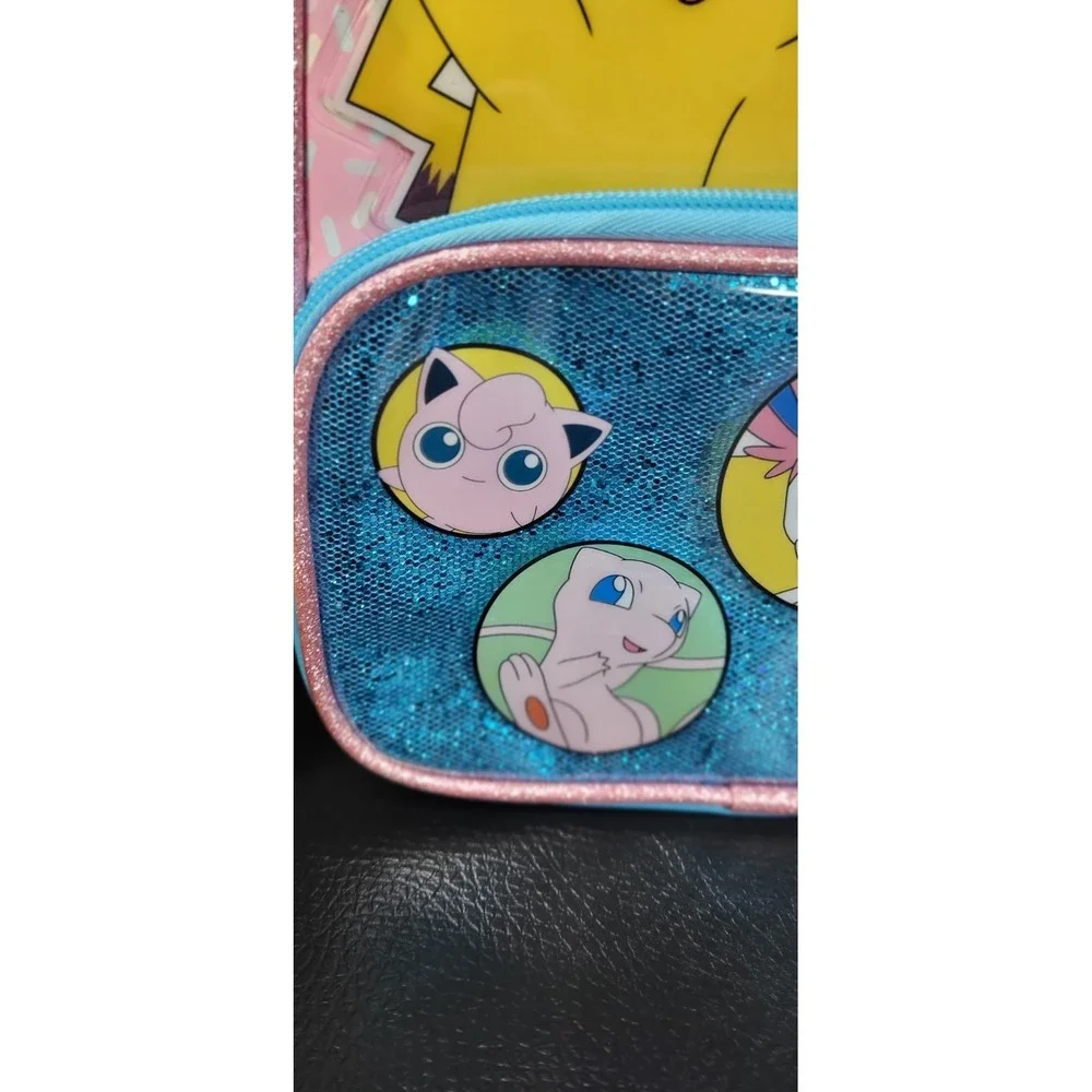 Bioworld Pokemon Pink Mini Multi Pokémon  Backpack Pikachu